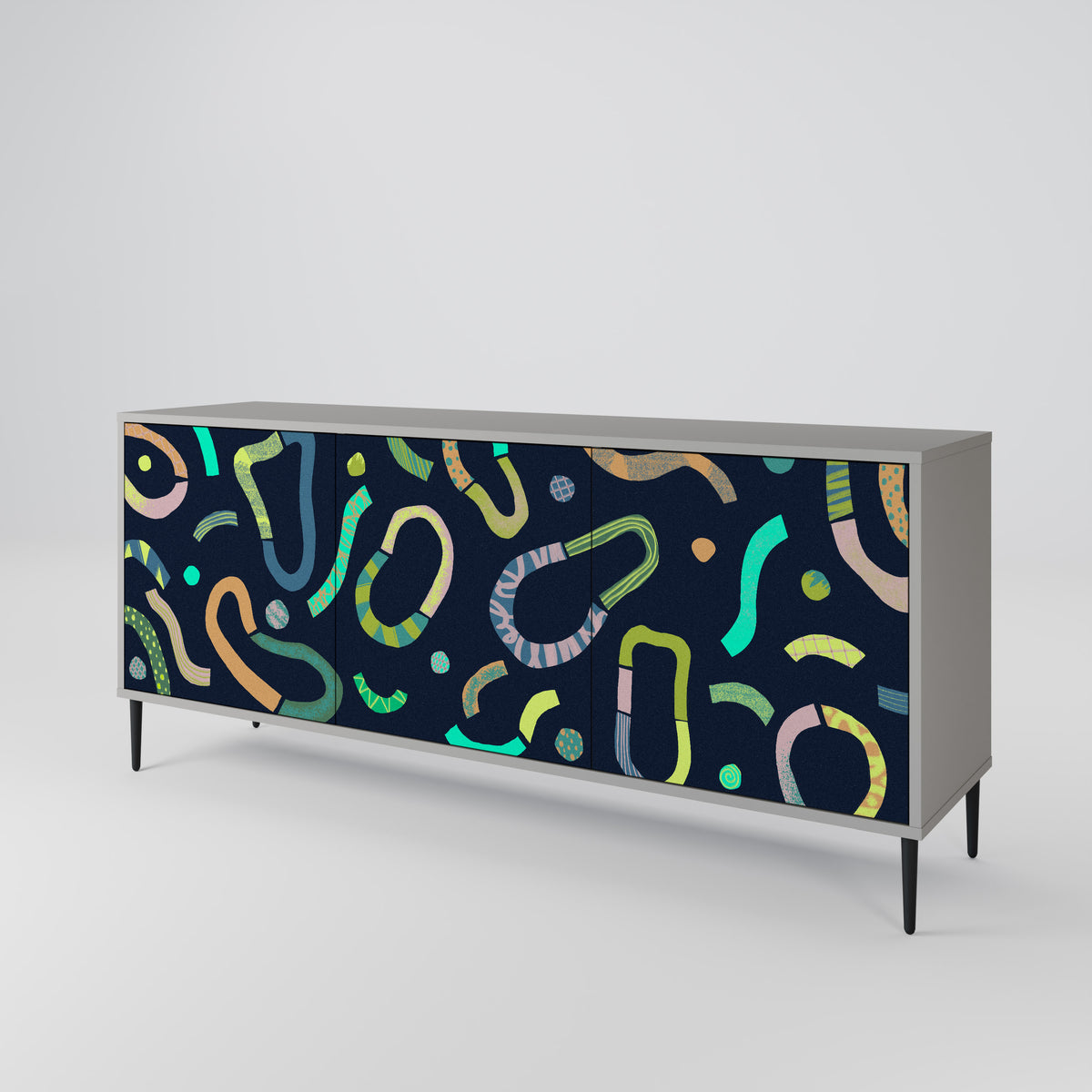 CONTRAST DANCE 3-türiges Sideboard
