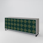 ROYAL MEDALLION Sideboard mit 3 Türen in Grau