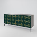 ROYAL MEDALLION Sideboard mit 3 Türen in Grau