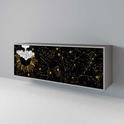 STELLAR CONSTELLATIONS 3-türiges Sideboard