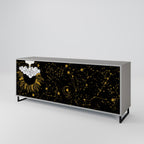 STELLAR CONSTELLATIONS Sideboard mit 3 Türen in Grau