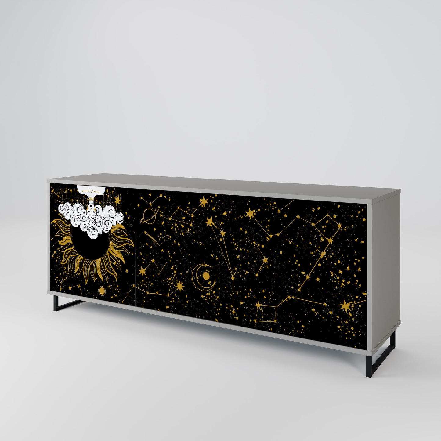 STELLAR CONSTELLATIONS 3-türiges Sideboard