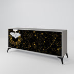 STELLAR CONSTELLATIONS Sideboard mit 3 Türen in Grau