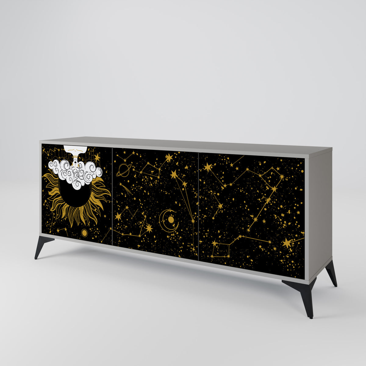 STELLAR CONSTELLATIONS 3-türiges Sideboard