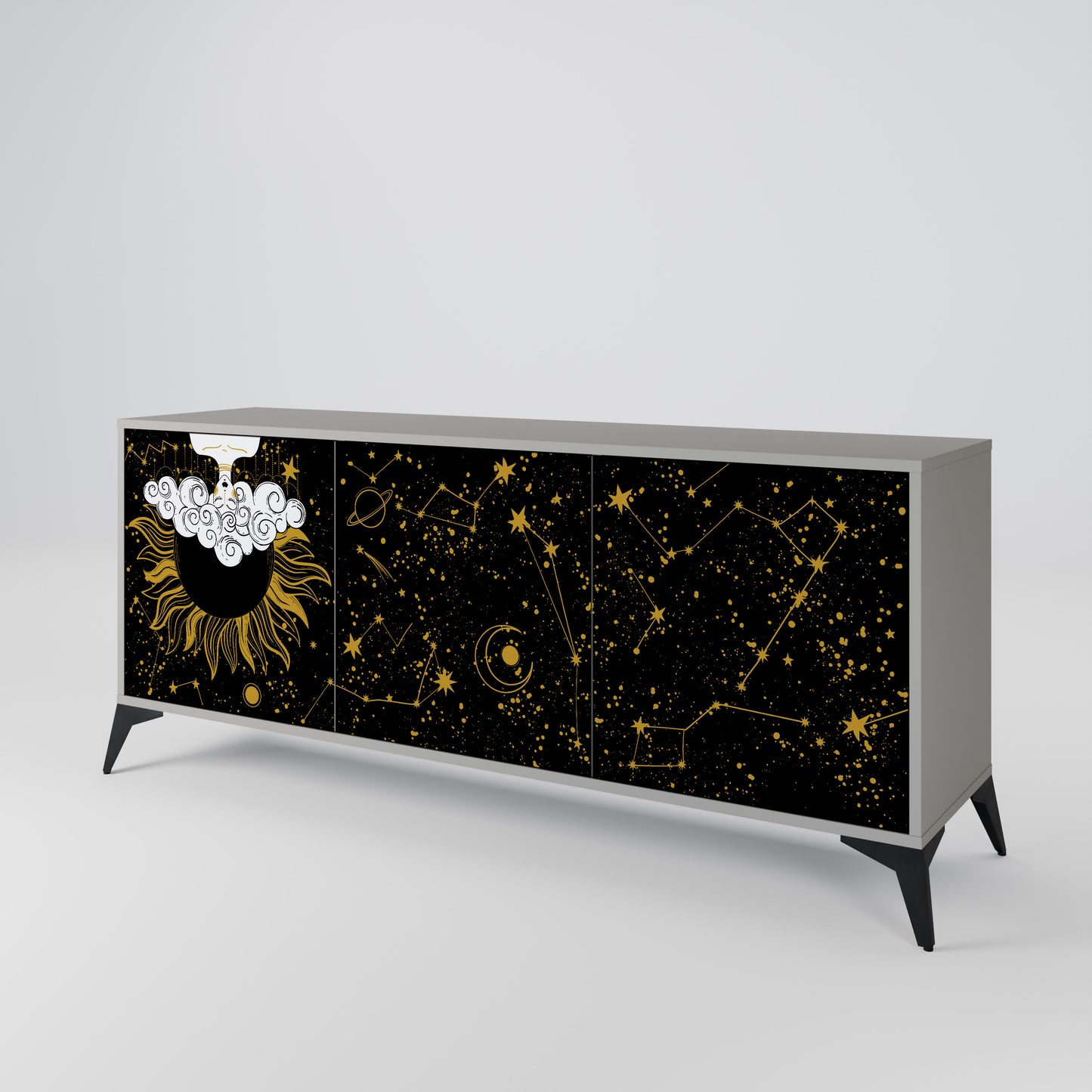 STELLAR CONSTELLATIONS 3-türiges Sideboard