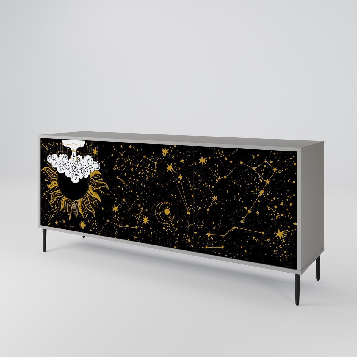 STELLAR CONSTELLATIONS 3-türiges Sideboard