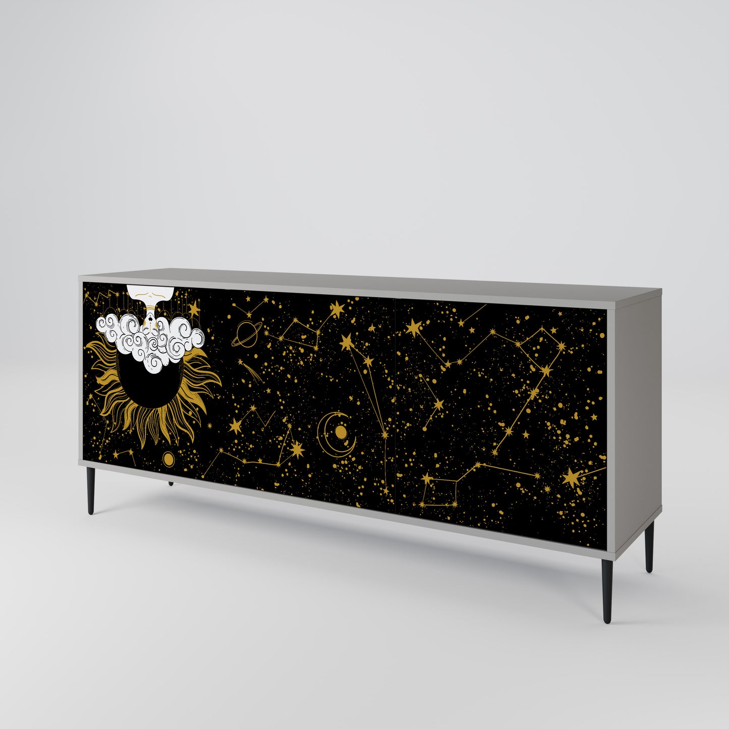 STELLAR CONSTELLATIONS 3-türiges Sideboard