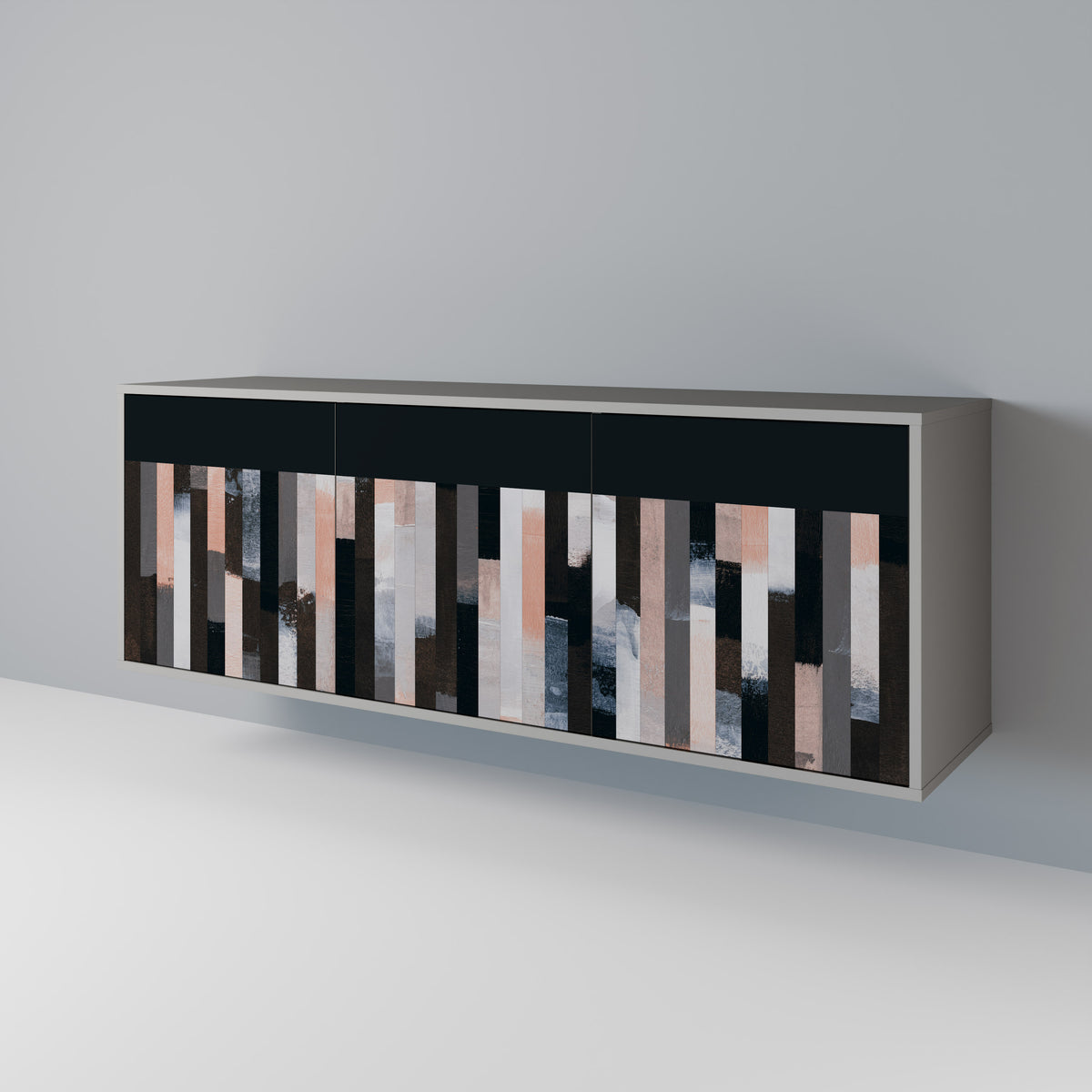 COLLAGE OF RECTANGLES 3-türiges Sideboard