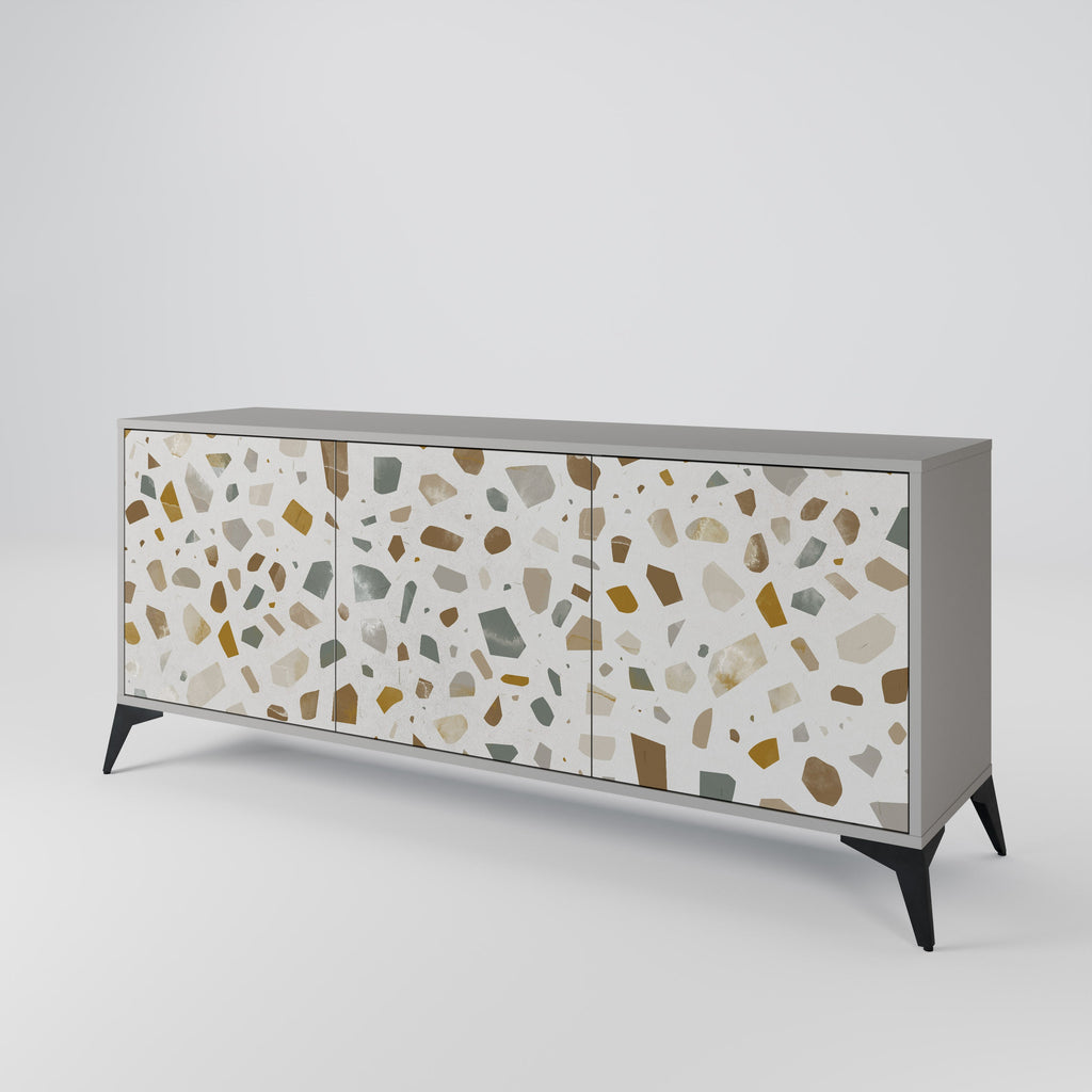 PIECES OF TOMORROW Sideboard mit 3 Türen in Grau