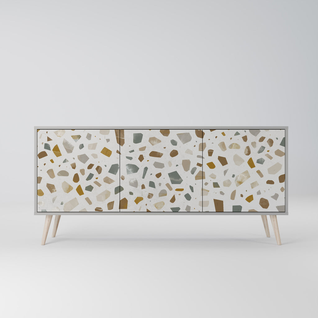 PIECES OF TOMORROW Sideboard mit 3 Türen in Grau