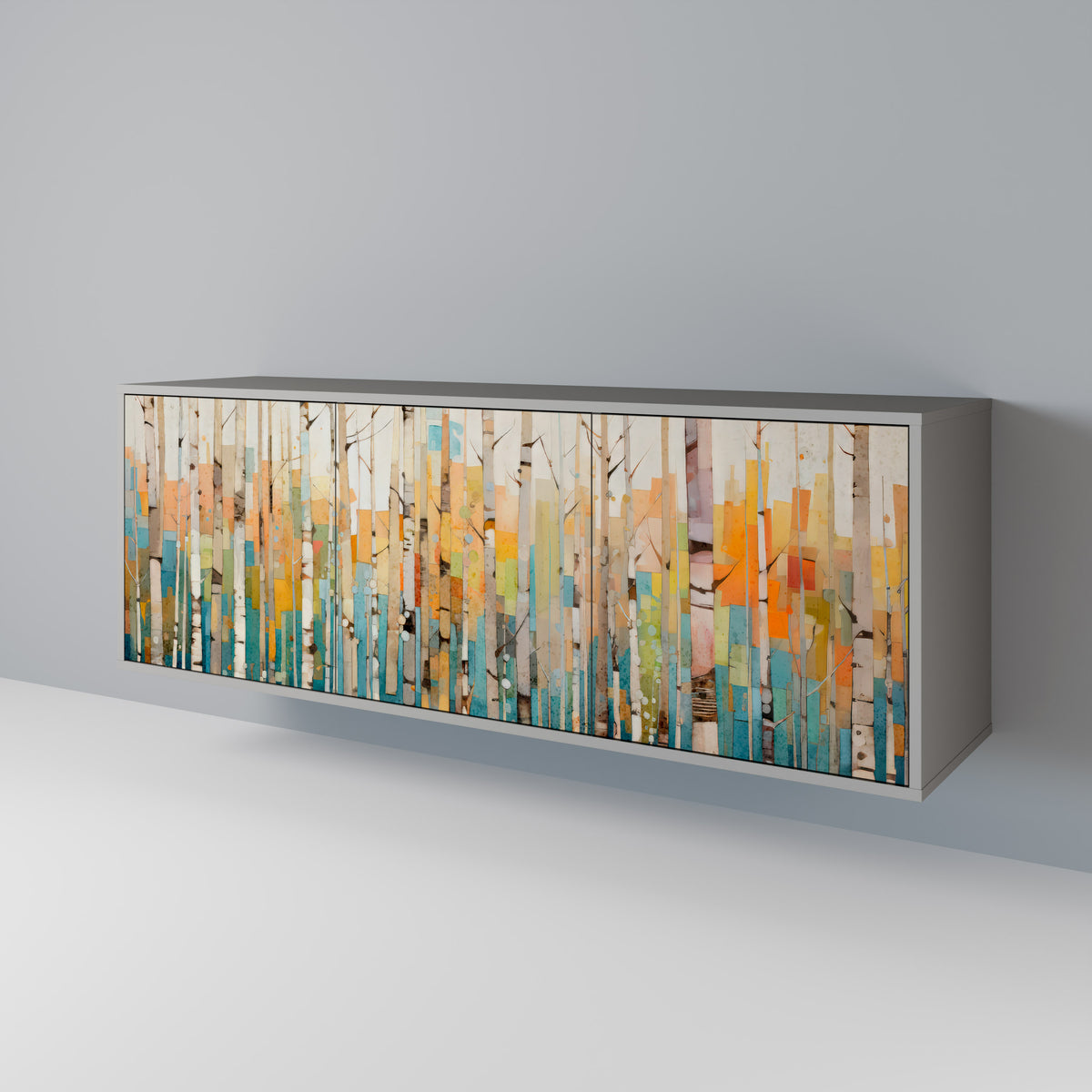 BIRCH KALEIDOSCOPE 3-türiges Sideboard
