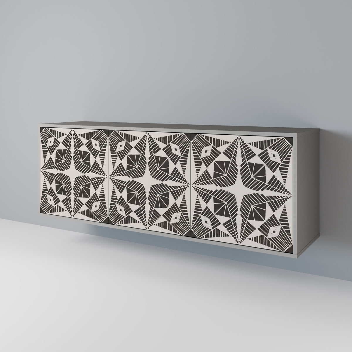 MONOCHROME NEXUS 3-türiges Sideboard