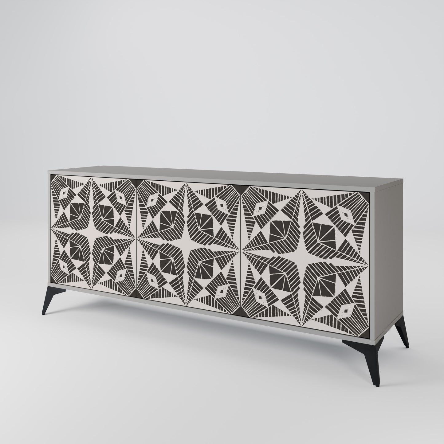 MONOCHROME NEXUS 3-türiges Sideboard