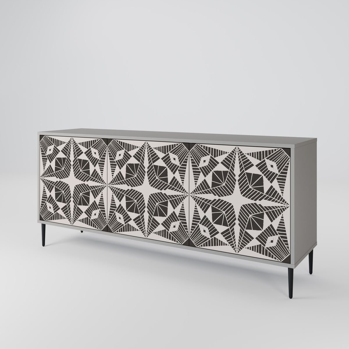 MONOCHROME NEXUS 3-türiges Sideboard