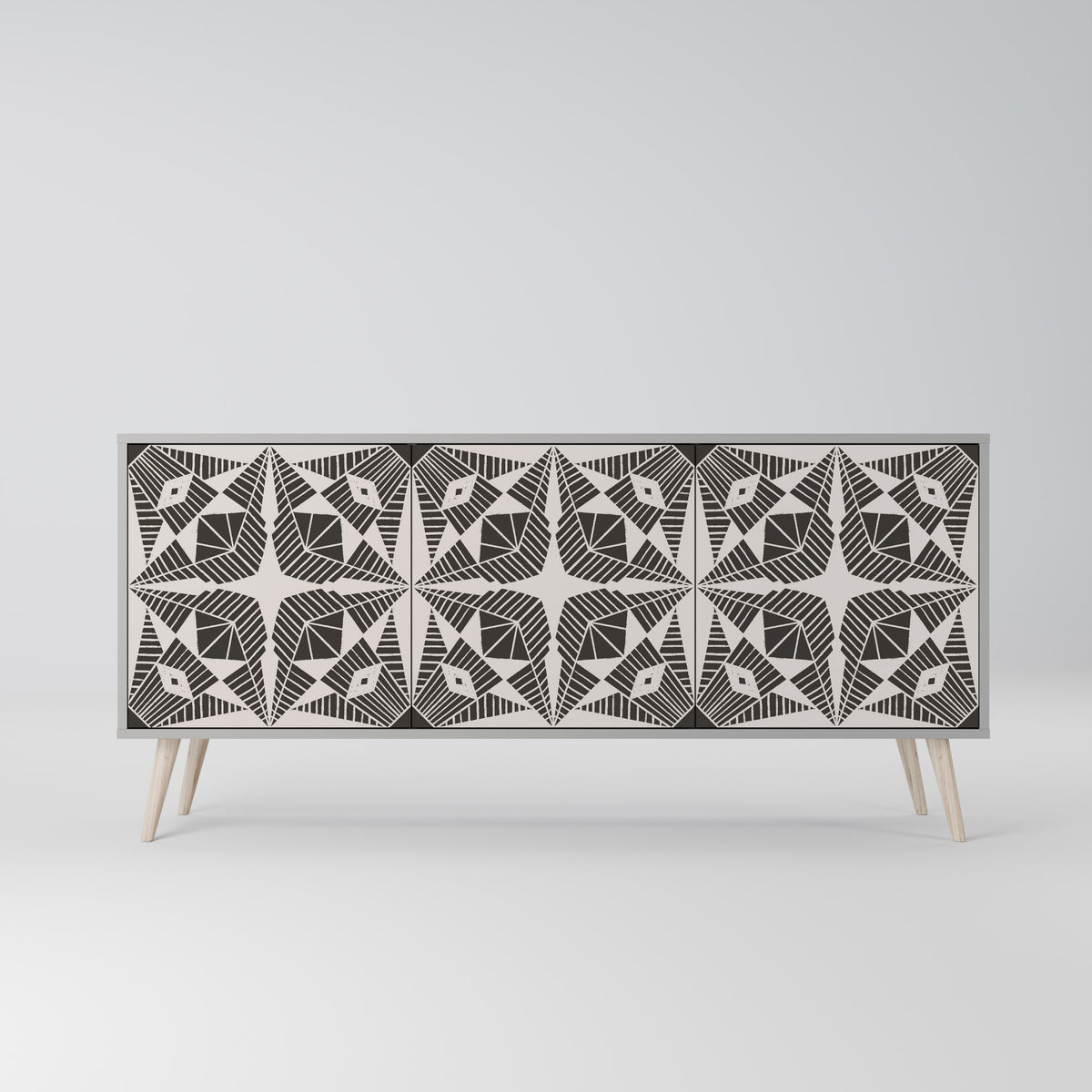 MONOCHROME NEXUS 3-türiges Sideboard