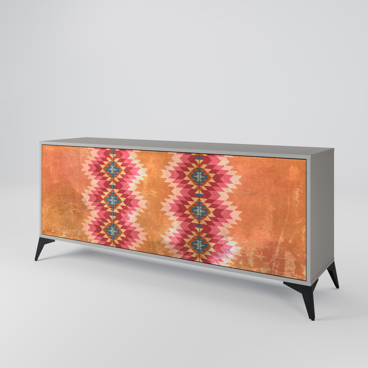 INDIAN FOLK 3-türiges Sideboard