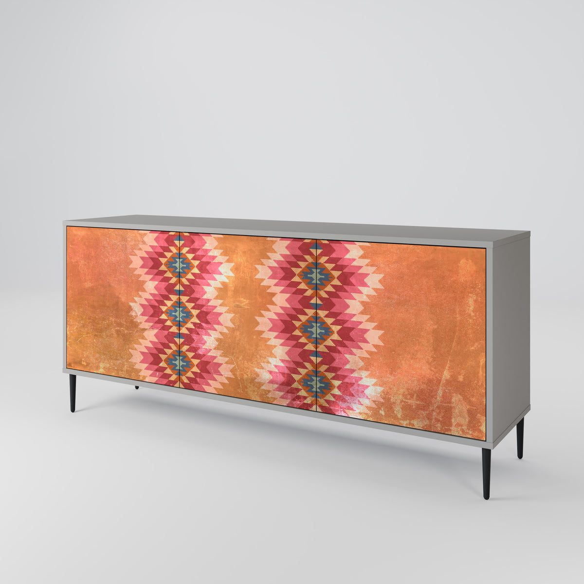 INDIAN FOLK 3-türiges Sideboard