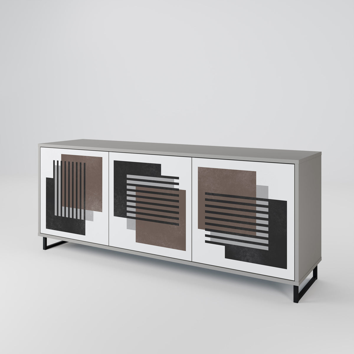 SHADOW SYNCHRONY 3-türiges Sideboard