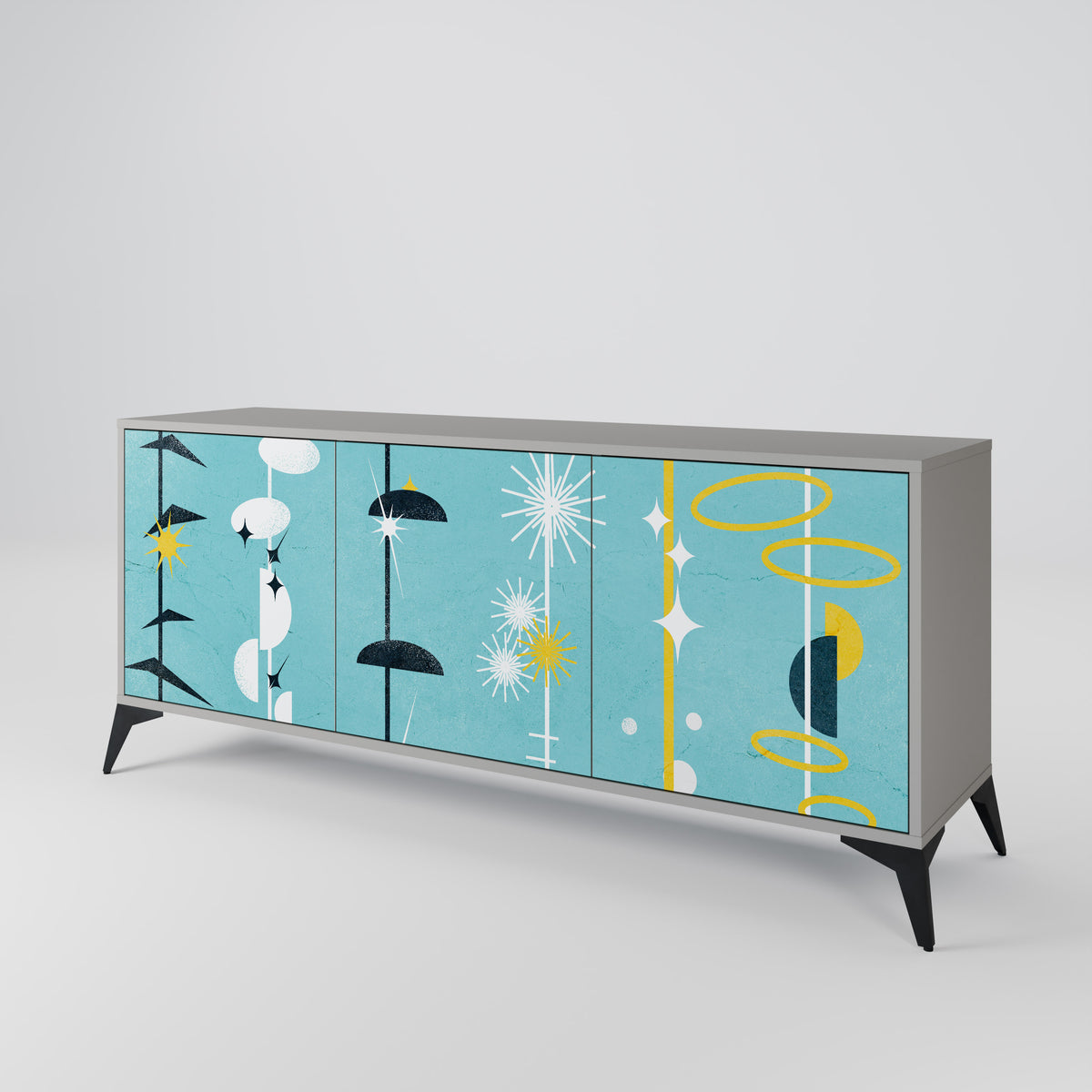 PATHS TO HAPPINESS 3-türiges Sideboard