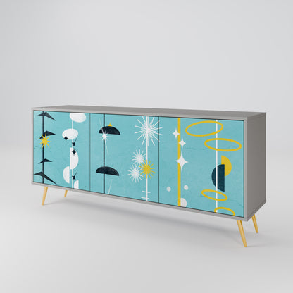 PATHS TO HAPPINESS 3-türiges Sideboard