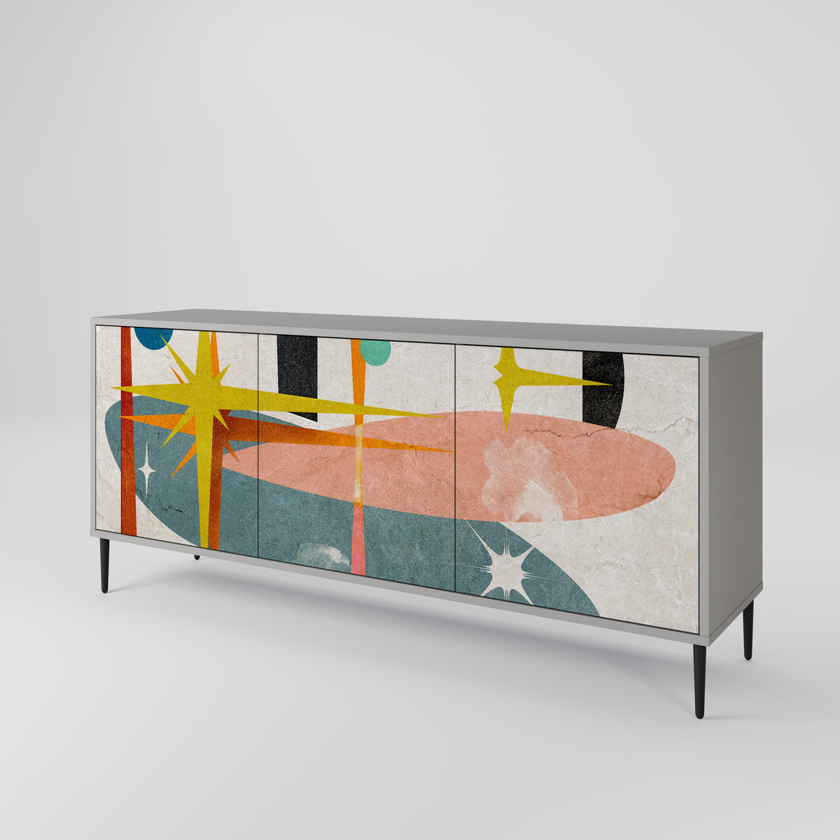 INTERSTELLAR VIBES 3-türiges Sideboard