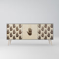 SEE MORE Sideboard mit 3 Türen in Grau
