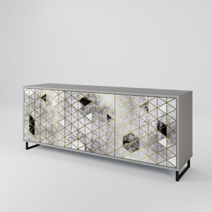 ASHEN ARIA 3-türiges Sideboard