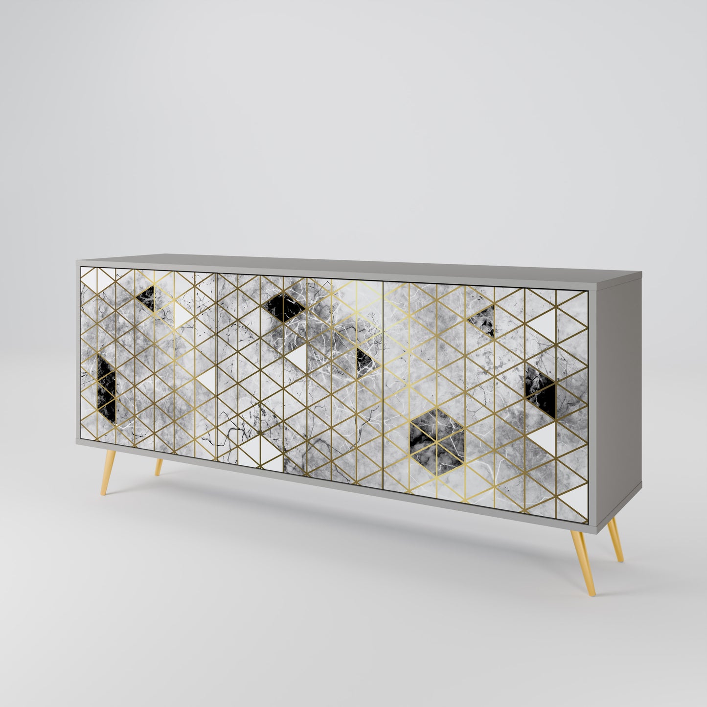 ASHEN ARIA 3-türiges Sideboard