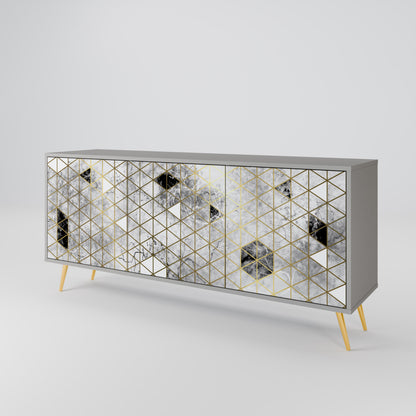 ASHEN ARIA 3-türiges Sideboard