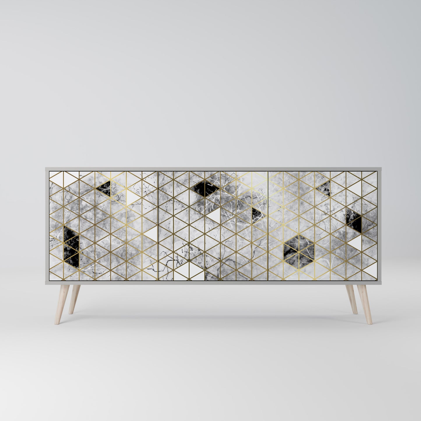 ASHEN ARIA 3-türiges Sideboard