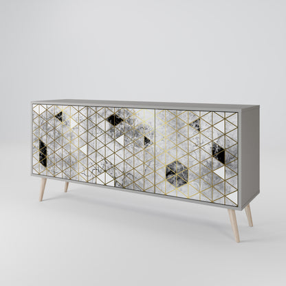 ASHEN ARIA 3-türiges Sideboard