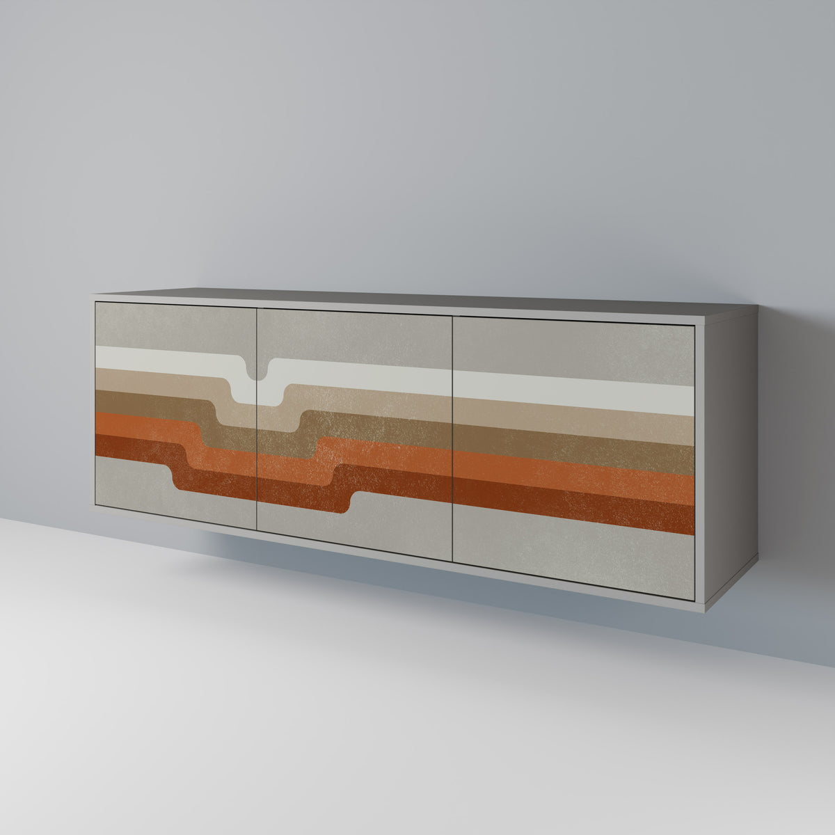 PECULIAR TRAIL 3-türiges Sideboard