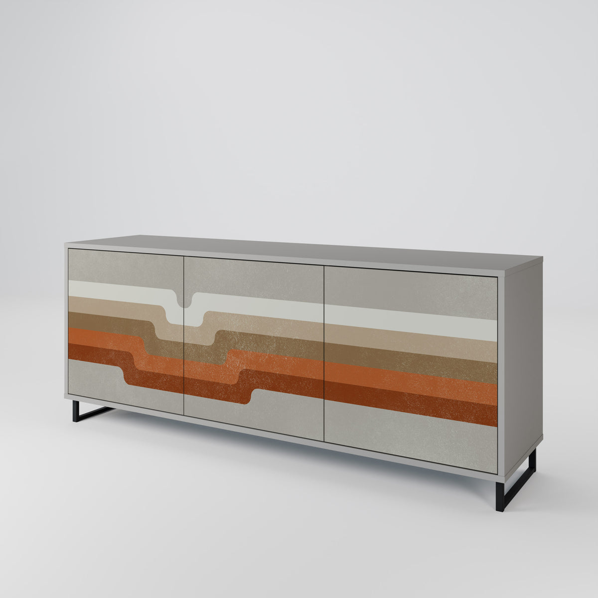 PECULIAR TRAIL 3-türiges Sideboard
