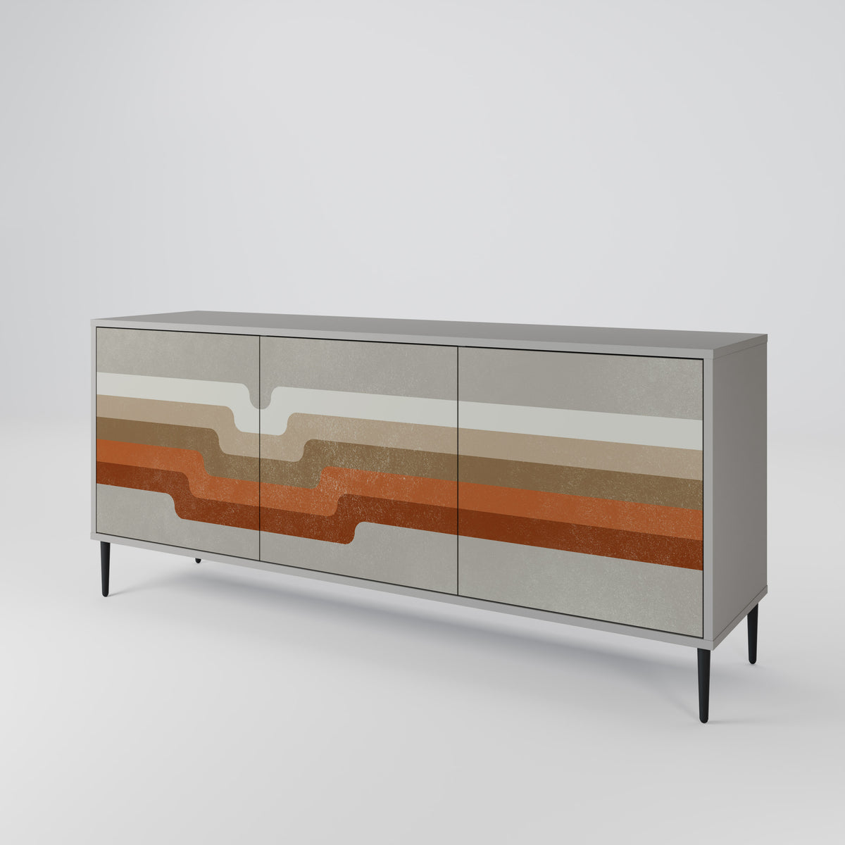PECULIAR TRAIL 3-türiges Sideboard