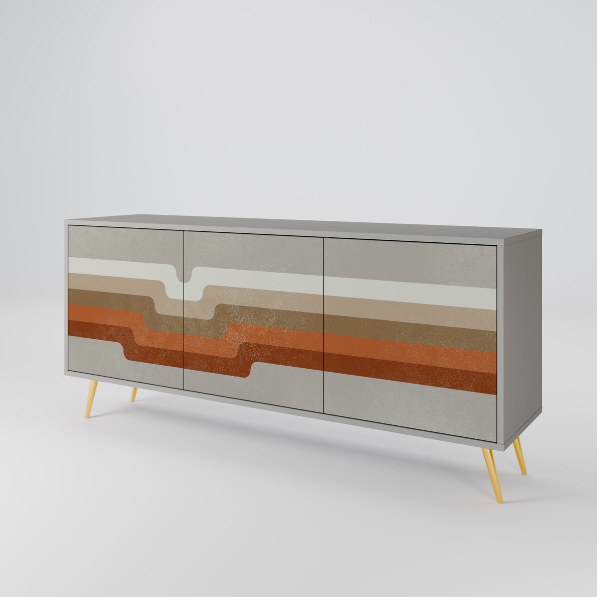 PECULIAR TRAIL 3-türiges Sideboard