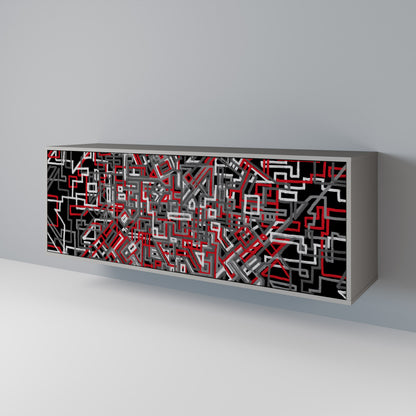 BROKEN LINES 3-türiges Sideboard