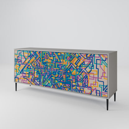 MEMORIES MAP 3-türiges Sideboard