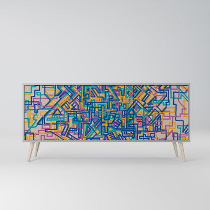 MEMORIES MAP 3-türiges Sideboard