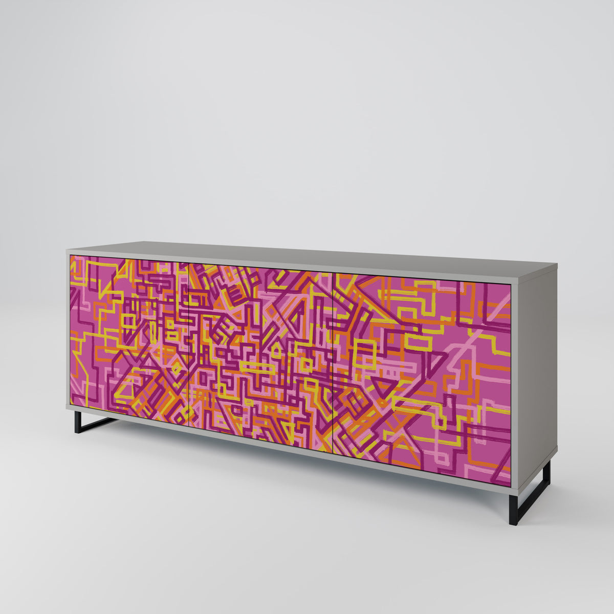 LOVELY MEMORIES 3-türiges Sideboard