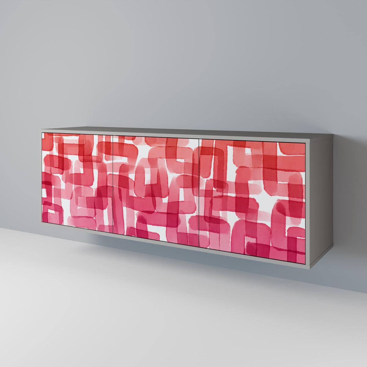 KALEIDOSCOPIC CUBISM 3-türiges Sideboard