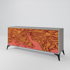 FLOATING THOUGHTS Sideboard mit 3 Türen in Grau