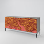 FLOATING THOUGHTS Sideboard mit 3 Türen in Grau