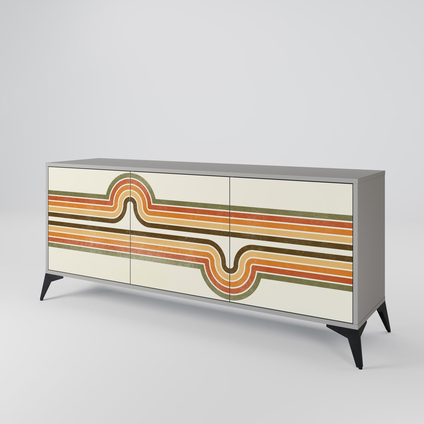 EXCEPTIONAL STREAM 3-türiges Sideboard