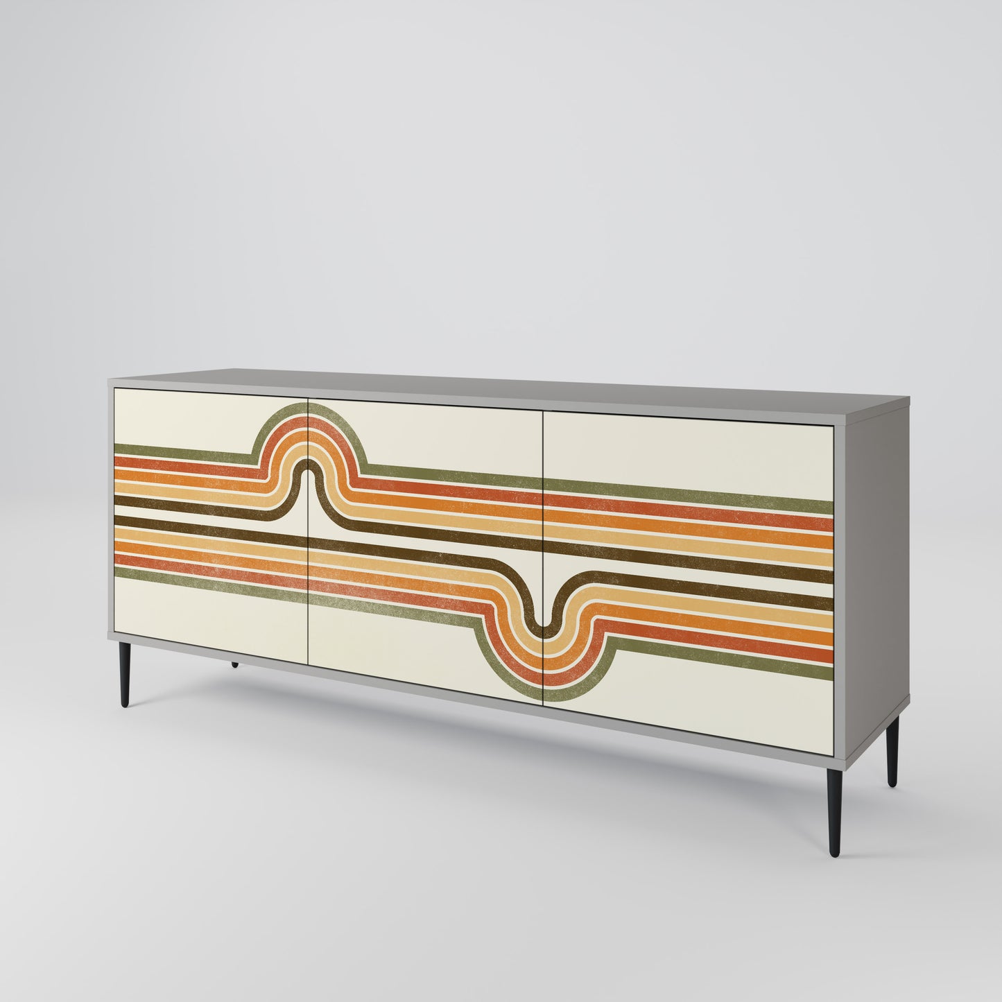 EXCEPTIONAL STREAM 3-türiges Sideboard