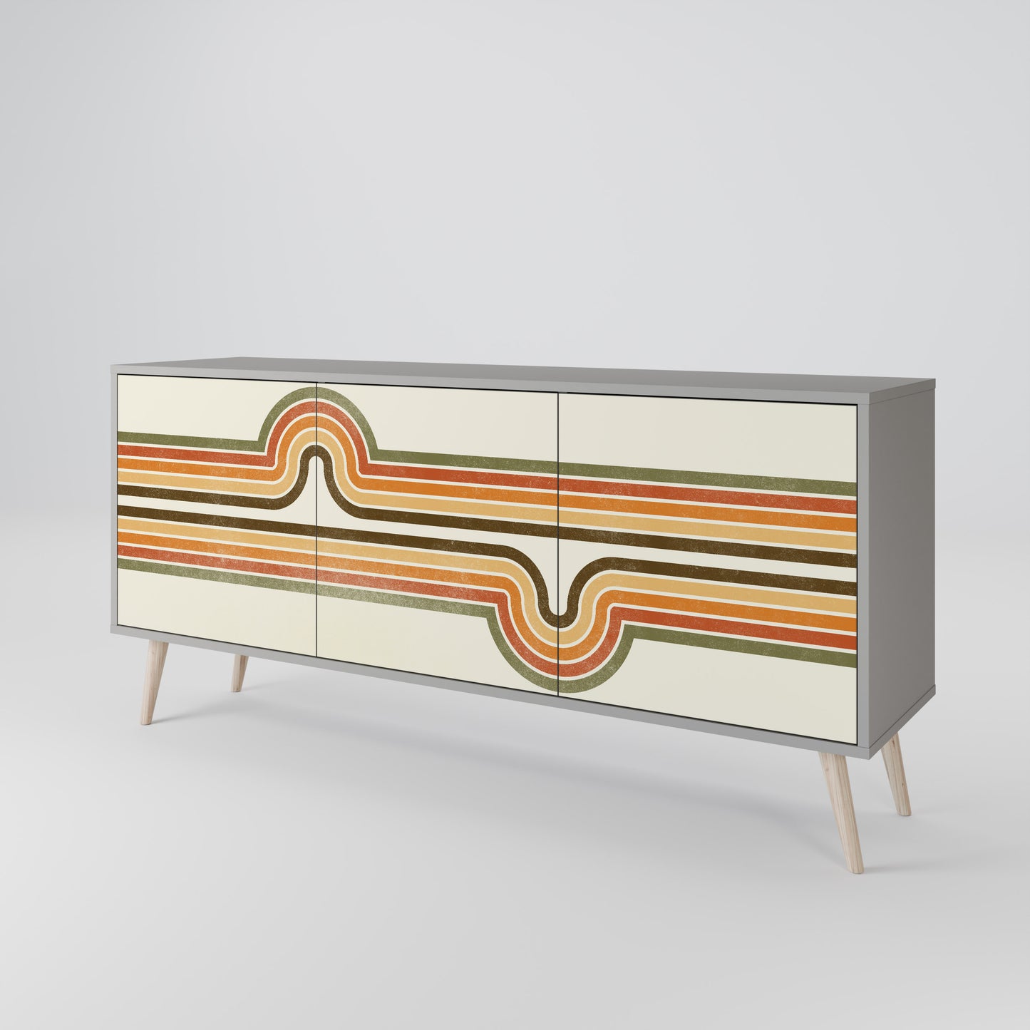 EXCEPTIONAL STREAM 3-türiges Sideboard