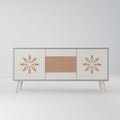 DAILY HARMONY Sideboard mit 3 Türen in Grau