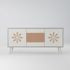 DAILY HARMONY Sideboard mit 3 Türen in Grau