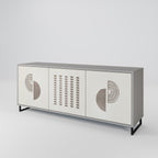 HARMONY ESSENCE Sideboard mit 3 Türen in Grau