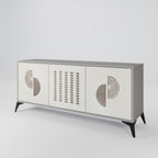 HARMONY ESSENCE Sideboard mit 3 Türen in Grau