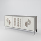 HARMONY ESSENCE Sideboard mit 3 Türen in Grau
